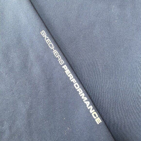 Skechers 1/4 Zip Pullover Mens XXXL Golf GO RUN Blue Long Sleeve Stretch - Picture 5 of 7